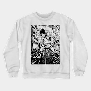 Cyberpunk anime design Crewneck Sweatshirt